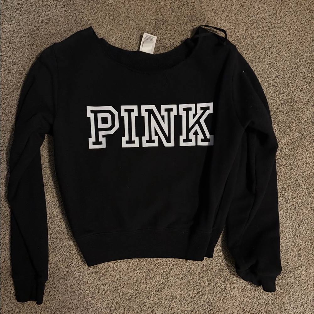 Black PINK Logo Sweatshirt